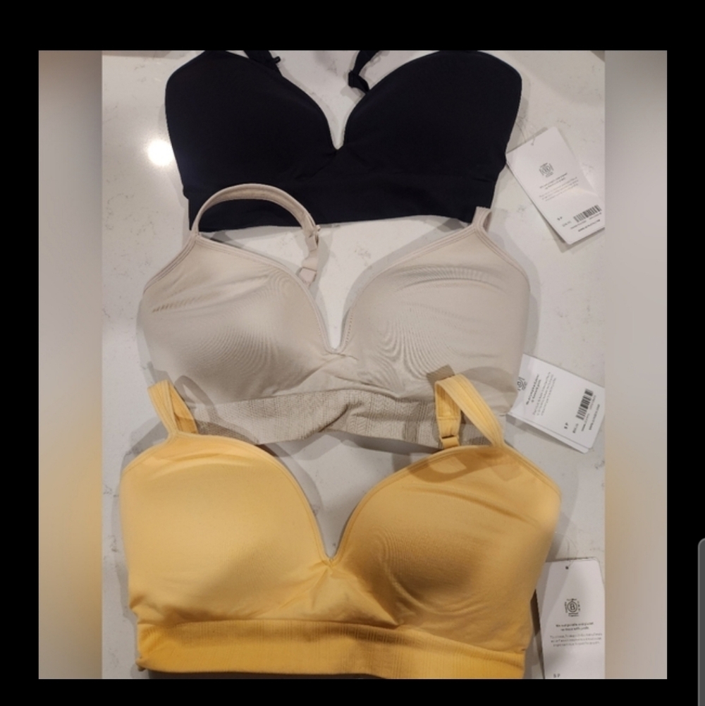 Athleta Women's Intimates S D-DD  Yellow Bra